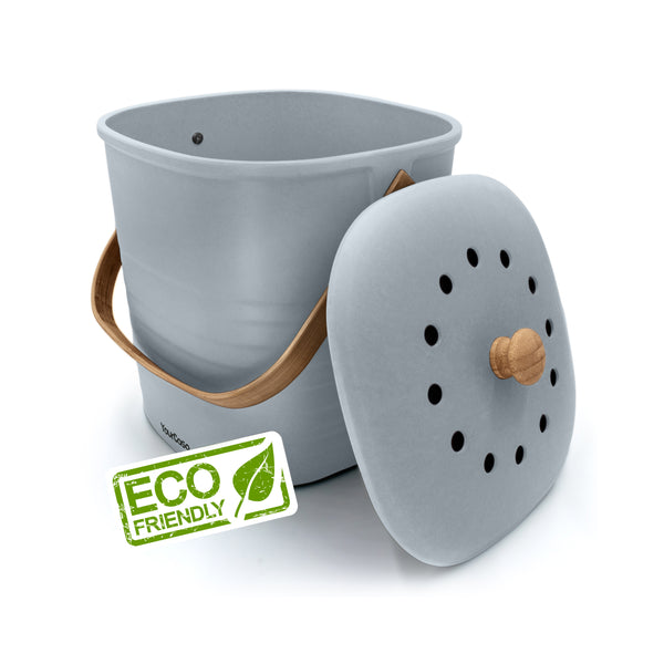 YourCasa® Compost bin - poubelle à déchets organiques cuisine - poubelle à déchets organiques durable