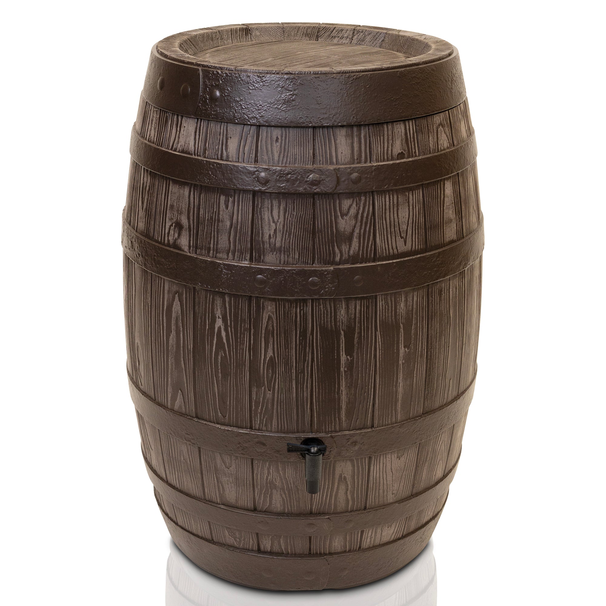 YourCasa Regentonne 250/430 Liter [Barrel] - Eichenfassoptik