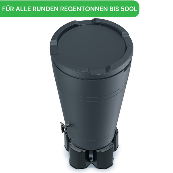 YourCasa Standfuss Sockel für Regentonnen -Modular in 3 Größen verstellbar