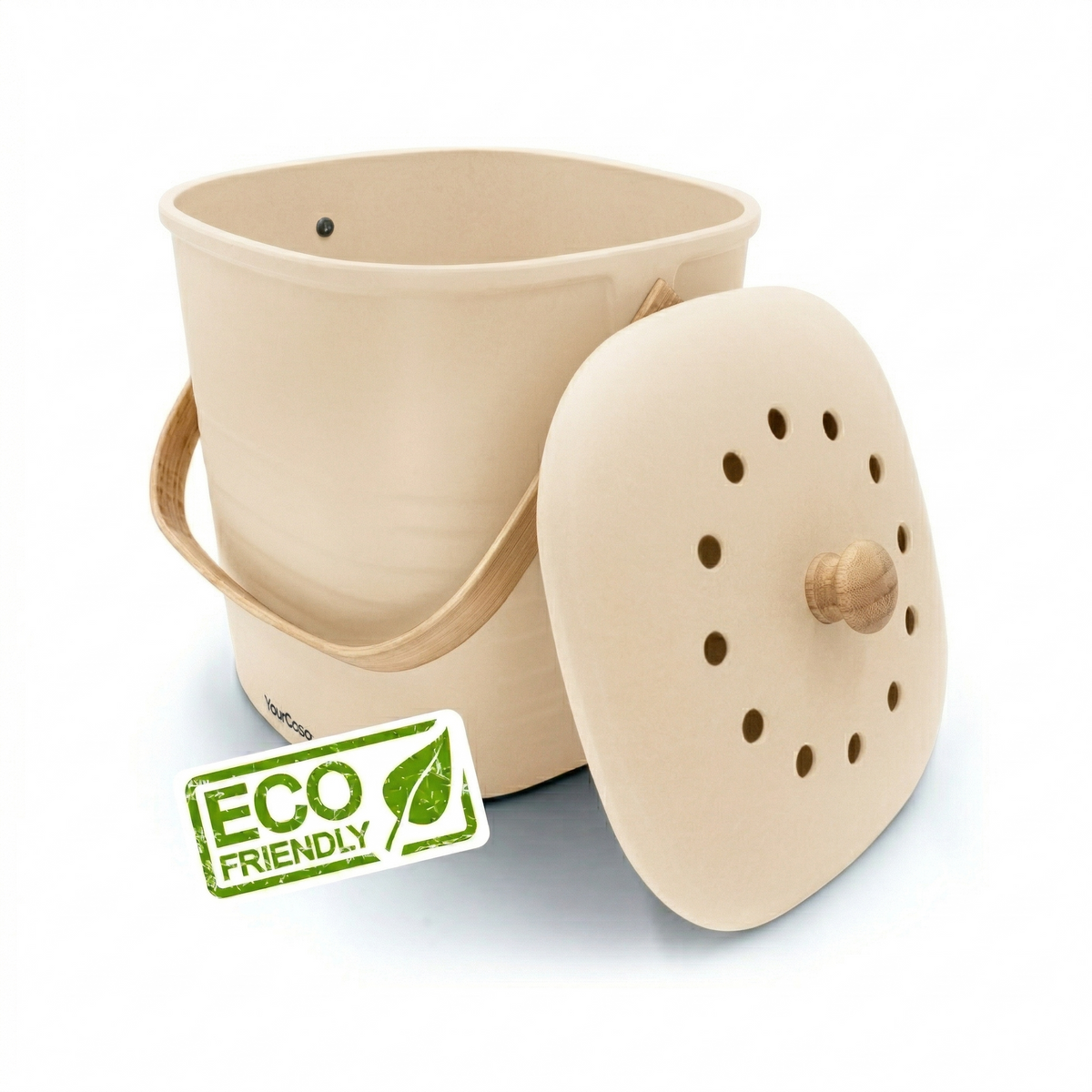 Biomülleimer Küche 4/6 Liter mit Aktivkohlefilter – Bild 12