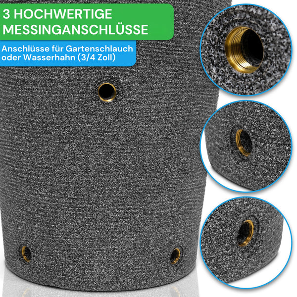 Tubo Tank 320 Liter Robuste Regentonne im stilvollem Design