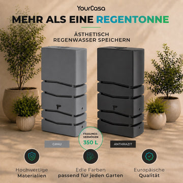 Regentonne Aqua Silo 350, 450 und 650 Liter