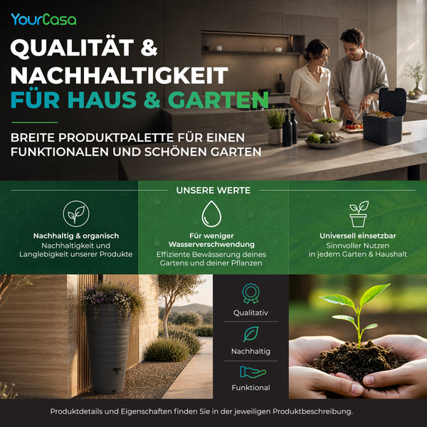 Skani Brotkasten Metall Retro Bambus – YourCasa