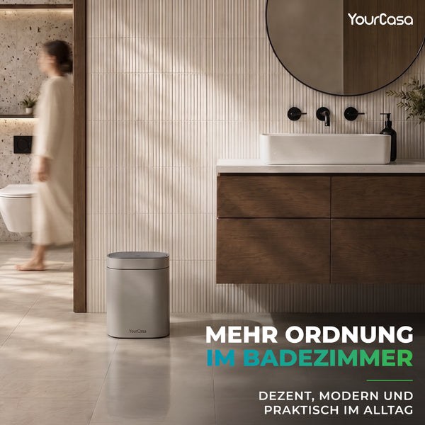 Premium Badeimer 4 Liter mit Push-Deckel