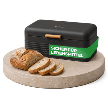 Skani Brotkasten Metall Retro Bambus – YourCasa