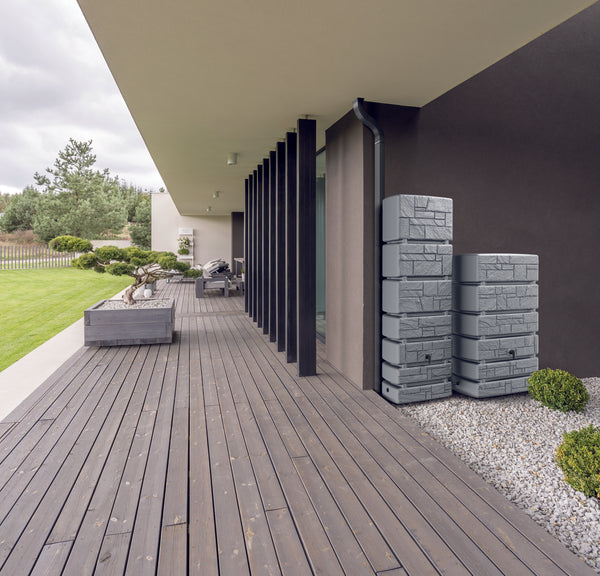 Tower Stone: Moderner Regenwasserspeicher - YourCasa - yourcasa-de