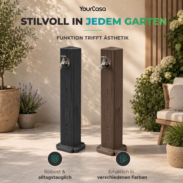 Timberline Wassersäule Anthrazit Braun Vergleich