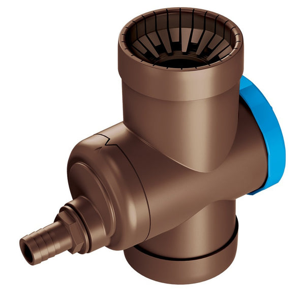 YourCasa® Regensammler [Downpipe70] - Mit Überlaufschutz und Absperrhahn