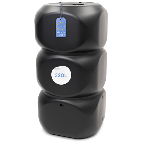 YourCasa Regentonne [Aquablock] - Platzsparend und Stilvoll - 320L